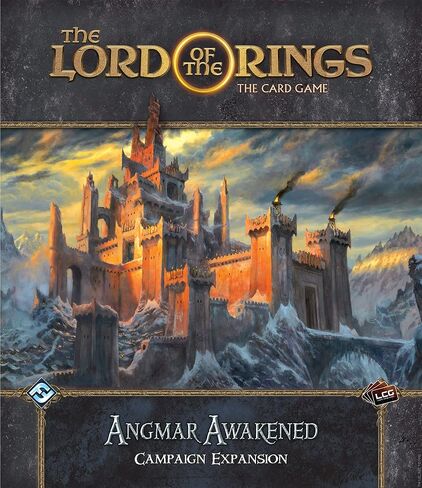 The Lord of the Rings The Card Game Angmar Awakened CAMPAIGN EXPANSION - Cooperative Adventure Game, Strategy Game, Ages 14+, 1-4 Players, 30-120 Min Playtime, Made by Fantasy Flight Games in Saudi Arabia