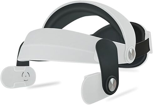 Head Strap for Meta Quest 3 Replacement for Strap, Enhanced Support and Comfort in VR-White in Saudi Arabia