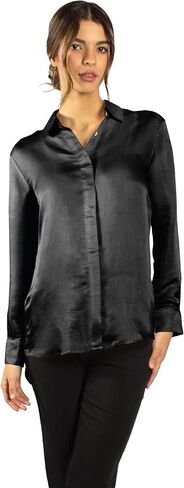 Luxury Artisan Silk Shirts for Women, Silk Button Down Shirts, Silk Blouse in Kuwait