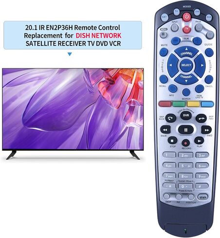 PZL New IR Remote Control Replaced for Dish Network 20.1 IR Satellite Receiver TV DVD VCR in Saudi Arabia