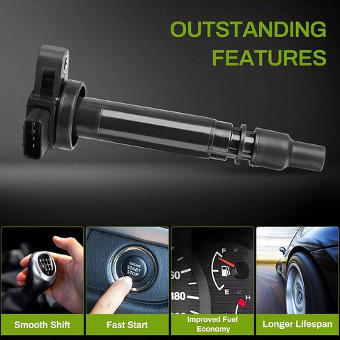 AUTOSAVER88 ملفات تشغيل محرك السيارات 4-حزمة متوافقة مع 2000 2001 2002 2003 2004 تاكوما 2.4L 2.7L L4 in Saudi Arabia