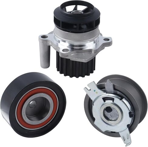 طقم حزام التوقيت ومضخة مياه محرك الديزل مناسب لـ A-udi A4 Q5 V-olkswagen Tiguan Jetta 1.6T 2.0T 2008-2016 03L198119F 03L121011 in Saudi Arabia