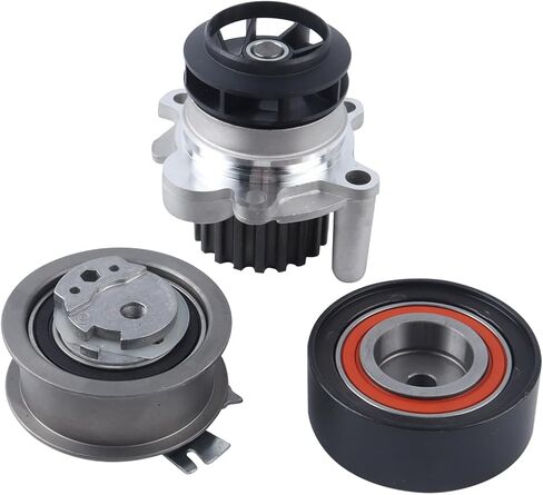 طقم حزام التوقيت ومضخة مياه محرك الديزل مناسب لـ A-udi A4 Q5 V-olkswagen Tiguan Jetta 1.6T 2.0T 2008-2016 03L198119F 03L121011 in Saudi Arabia