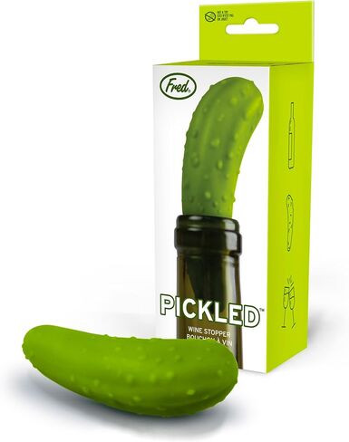 سدادة النبيذ الأصلية من Fred PICKLED، أخضر، طول "8.89 سم" in Saudi Arabia