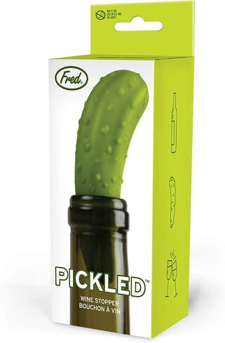 سدادة النبيذ الأصلية من Fred PICKLED، أخضر، طول "8.89 سم" in Saudi Arabia