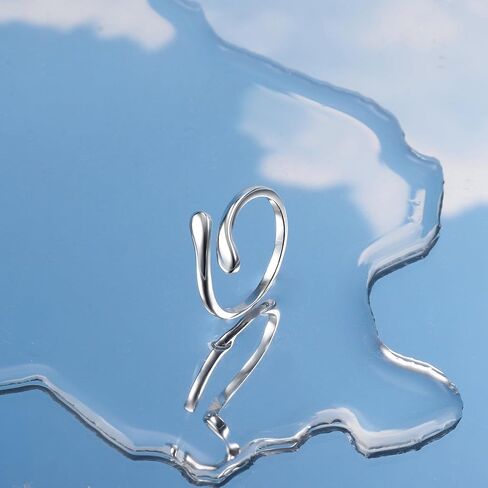 Milacolato 925 Sterling Silver Toe Rings for Women 18K White Gold Plated Arrow Heart Infinity Vintage Celtic Knot Teardrop Daisy Flower Stylish Toe Rings Adjustable Toe Band Rings Summer Beach Foot Jewelry in Kuwait