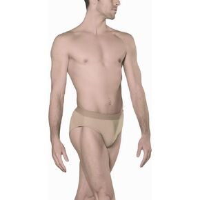 Wear Moi Full Seat Dancebelt, Cotton Elasthan Jockstraps, Beige