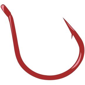 Gamakatsu 230310 Finesse Wide Gap Loose Hook (6 Pack), Size 1, Red