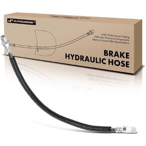 A-Premium Brake Hydraulic Hose Compatible with Select Chevy and GMC Models - Blazer 1996-2005, S10 1995-1999, Jimmy 1996-2005, Sonoma 1995-1999 - Replace# 17999904