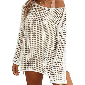 ملابس الشاطئ النسائية من الكروشيه المجوف من Moss Rose، ملابس السباحة الصيفية بيكيني ملابس الشاطئ in Kuwait