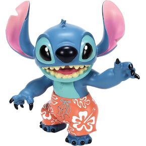 Enesco Disney Showcase Lilo and Stitch Hawaiian Swim Trunks Figurine, Multicolor, 6 Inches