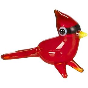 Ganz Miniature World Collectibles - Collectable Glass Cardinal Bird
