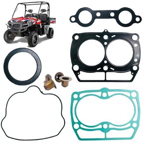 Engine Top End Gasket Set Kit Compatible for Polaris Ranger 700 800 RZR 800 Sportsman 700 800, Complete ATV Motor Rebuild Engine Top End Gasket