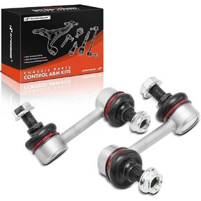 A-Premium 2 x Rear Sway Bar Links Stabilizer Bar Links, Compatible with Kia Sorento 2014-2015 & Hyundai Santa Fe 2013-2019, Santa Fe Sport 2013-2018, Santa Fe XL 2013-2019, AWD