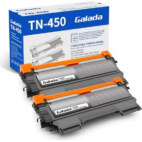 Galada Compatible Toner Cartridge Replacement for Brother TN450 TN420 TN-450 TN-420 for DCP-7060D DCP-7065DN HL-2230 HL-2240 HL-2270DW HL-2280DW Intellifax 2840 2940 MFC-7360N MFC-7860DW 2 Pack