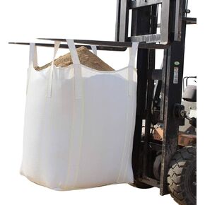 FIBC Bulk Bag, Ton Bag, 35"L x 35"W x 43"H, 2200lbs SWL, Heavy Duty Bulk Bag for Industry Agriculture (1)