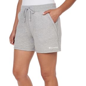 Champion Ladies' French Terry Sueded Short (US, Alpha, X-Small, Regular, Regular, Gray) in Saudi Arabia