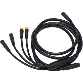 دراجة كهربائية من 1 إلى 5 كابل، وحدة تحكم متصلة، ضوء، فرامل، عرض، صمام خانق، ترقية ملحقات تعديل الدراجة الكهربائية ساعات التعديل الكهربائي in Kuwait