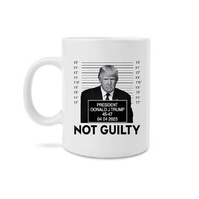 Trump Mug - Not Guilty President Trump Coffee Mug