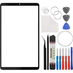 Front Glass (Without LCD Display) Compatible with Samsung Galaxy Tab A9 SM-X110 SM-X115 8.7 inch inch with tools