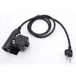 Z-Tactical U94 PTT Military Adapter PTT for Midland Radio LXT340 LXT345 LXT420 L