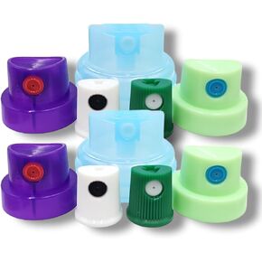 Replacement Female Spray Paint Caps for Rusto Variety Pack (10)
