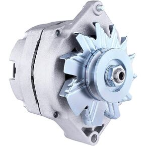 RAREELECTRICAL NEW DELCO TYPE SINGLE 1 ONE WIRE SELF ENERGIZING SE ALTERNATOR COMPATIBLE WITH 12 VOLT 63 AMP