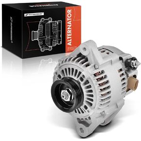 A-Premium Alternator Compatible with Scion xB 2004-2006 & Toyota Echo 2004-2005, 1.5L, 12V 80A 4-Groove Pulley Clockwise, Replace# 2706021030, 2706021031