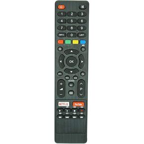 HCDZ Replacement Remote Control for Aiwa AW65B4K AW32B4SM AW42B4SM AW58B4K AW43B4SMFL AW55B4KFL AW39B4SM AW50B4K AW-D01 AW55B4KF AW75B4K 4K Smart UHD TV