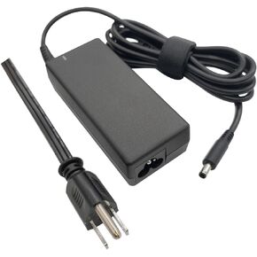 Dell 65W 4.5mm tip Laptop Charger,VOSTRO 3420 3425 3510 3515 3520 3525 5410 5415 5510 5515 5620 5625 AC Adapter, Black, HKA65NM201