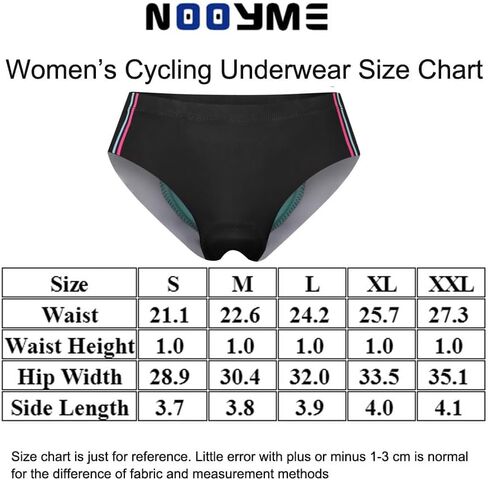 ملابس داخلية نسائية من NOOYME، جل بتصميم مطبوع ثلاثي الأبعاد، سراويل داخلية لركوب الدراجات in Kuwait