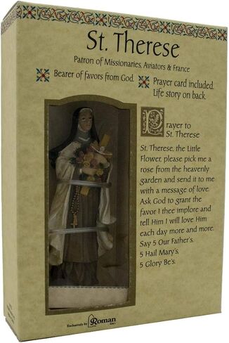 شركة Roman Giftware Inc.، الرعاة والحماة، 4 بوصات H ST Therese of LISIEUX، دينية، ملهمة، متينة (1x1x4) in Saudi Arabia