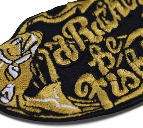 AHOI Anchor Sew on Patch - Sail Ship Iron on Patches for Sailors, Ship Crew, Navy Persons, Ship Captain - Wildly Popular Applique for Jackets, Jeans, Backpacks, Hats, Shirts - 2.75x3.14 in in Saudi Arabia