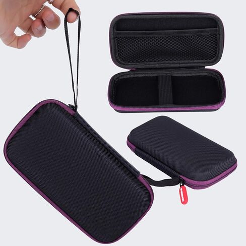 حقيبة حمل LncBoc لوحدة تحكم الألعاب المحمولة RG35XX H Retro، وحقائب تخزين السفر لوحدة التحكم الرجعية لملحقات كابل USB من النوع C، وحقيبة صلبة للسفر والتخزين in Kuwait