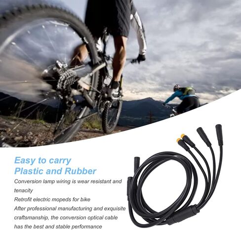 دراجة كهربائية من 1 إلى 5 كابل، وحدة تحكم متصلة، ضوء، فرامل، عرض، صمام خانق، ترقية ملحقات تعديل الدراجة الكهربائية ساعات التعديل الكهربائي in Kuwait