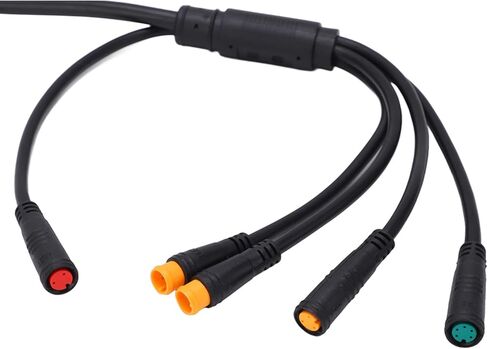 دراجة كهربائية من 1 إلى 5 كابل، وحدة تحكم متصلة، ضوء، فرامل، عرض، صمام خانق، ترقية ملحقات تعديل الدراجة الكهربائية ساعات التعديل الكهربائي in Kuwait