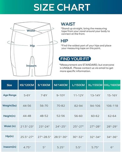 Ewedoos Girls Shorts Volleyball Shorts for Teen Girls Dance Shorts Gymnastics Athletic Shorts Spandex Shorts Biker Short in Kuwait