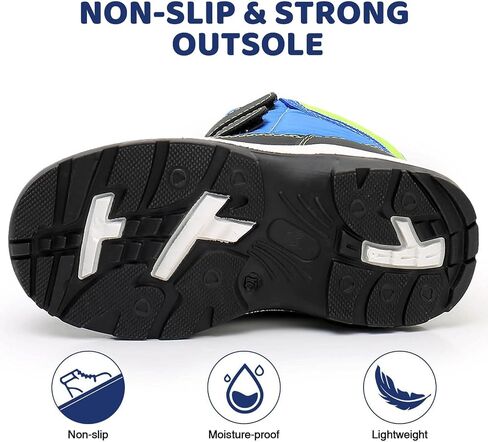 Apakowa Kid's Boys Girls Winter Snow Boots (Toddler/Little Kid) in Kuwait