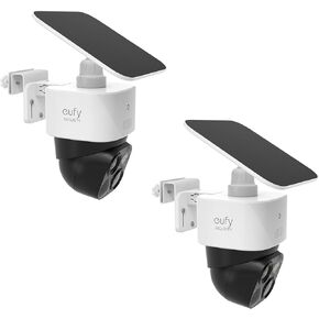 حامل تثبيت مزراب متوافق مع Eufy Security SoloCam S340، كاميرا أمان تعمل بالطاقة الشمسية (عبوتان - أبيض) in Kuwait