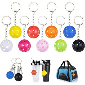 سلاسل مفاتيح Pickleball - زخارف صغيرة لعشاق Pickleball سلسلة مفاتيح Pickleball - هدايا كرة Pickleball المثالية