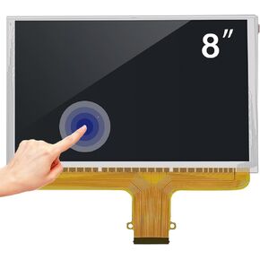 استبدال الملاحة الراديوية بشاشة تعمل باللمس مقاس 8 بوصات متوافق مع GMC Sierra Acadia Yukon Terrain & Chevy Silverado Suburban Tahoe Colorado 2015-2018، شاشة لمس مع شاشة LCD DJ080PA-01A in Kuwait