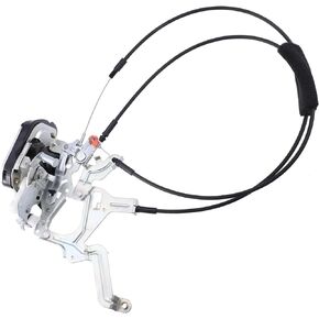 X AUTOHAUX Rear Right Side Door Latch Actuator with Cable Assembly for Toyota Sequoia 2001-2007 4.7L 69305-0C010 Double Cab Replace