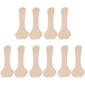 Healifty High Heel Pads Heel Petals 1 Set 5 Pairs Heel Cushion Pads High Heel Shoe Grips Liner High Heel Insole Foot Care Insole Protector Filler for Loose Shoe Fancy Feet Shoes Womens High Heels