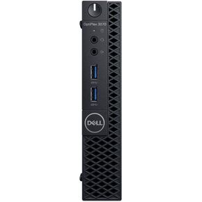 Dell Optiplex 3070 Micro MFF Desktop PC,Intel Core i5-9500T, 8 GB DDR4, 256GB SSD, WiFi, BT, USB Keyboard & Mouse, Windows 10 Pro (Renewed), Black in Saudi Arabia