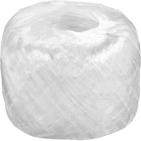 MECCANIXITY Polyester Nylon Plastic Rope Twine Household Bundled for Packing Gardening Craft,350m Length,White