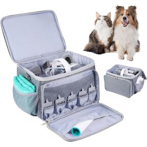 حقيبة مكنسة كهربائية للعناية بالكلاب، منظم مستلزمات العناية بالحيوانات الأليفة، حامل مكنسة كهربائية للعناية بالكلاب، حقيبة حمل للسفر لمكنسة شعر الكلاب ومجموعة أدوات العناية بالحيوانات الأليفة (الحقيبة فقط) in Kuwait