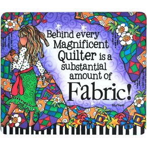 Suzy Toronto Quilt Fabric Mouse Pad Gift