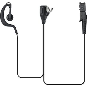 XPR 3300e 3300 3500 3500e Earpiece for Motorola XPR3300e XPR 3300 XPR 3500 XPR 3500e Walkie Talkie G Shape Headset with Acoustic Tube and Mic PTT