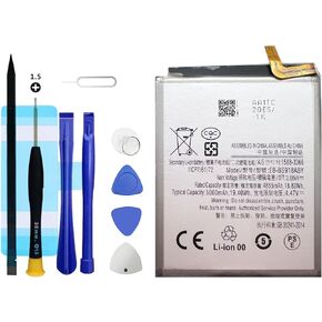 EB-BS918ABY Replacement battery for Galaxy S23 Ultra SM-S918B SM-S918U SM-S918W,Rechargeable 0 Cycle Battery Compatible with Samsung Galaxy S23 Ultra SM-S918B SM-S918U SM-S918W With Repair Tool Kits