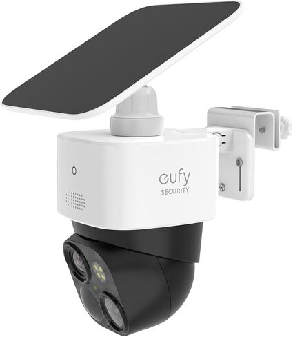 حامل تثبيت مزراب متوافق مع Eufy Security SoloCam S340، كاميرا أمان تعمل بالطاقة الشمسية (عبوتان - أبيض) in Kuwait